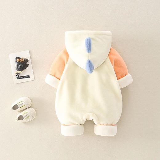 2025秋冬新款婴儿爬服加绒加厚保暖连体衣男女宝宝外出服棉衣衣服 商品图2