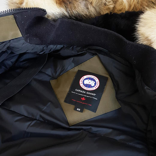 【95新】Canada Goose加拿大鹅2506L绿色Kensington修身款长款连帽羽绒服女士 141225JJ02 商品图7