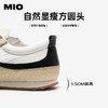 MIO米奥德训鞋2026春季新款运动芭蕾珍珠蝴蝶结纱带薄底休闲鞋女M261560804 商品缩略图4