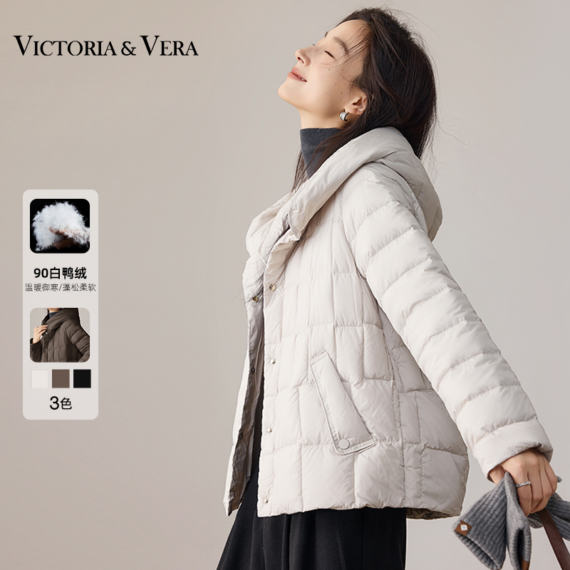 VICTORIA&VERA 羽绒服