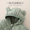 婴儿a类冬季外出连体衣加厚连帽棉服外套衣服宝宝哈衣保暖棉衣 商品缩略图3