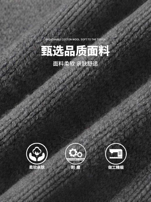 【洋气加厚针织毛衣】2025新款儿童加厚毛衣 拜年服 红色新年秋冬卡通女童针织开衫 外套潮 商品图3