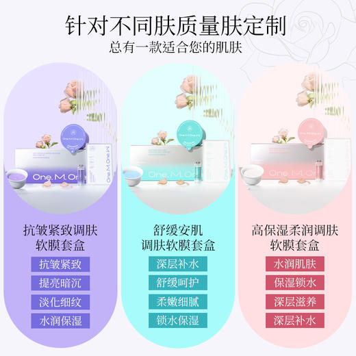 美望抗皱紧致保湿调肤软膜面膜套盒调肤水舒缓淡纹官方正品 商品图2