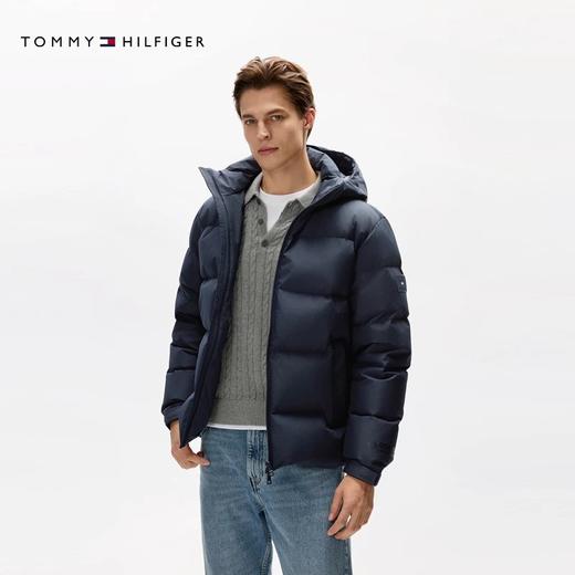 Tommy男装户外休闲可拆卸帽保暖90鹅绒羽绒服外套 商品图0