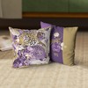 紫金华北豹方形抱枕 商品缩略图0