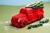 复古红皮大卡车 商品缩略图1
