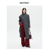 SELFWHO羊毛混纺围巾领打底衫女2026春季新款收腰保暖针织衫 商品缩略图2
