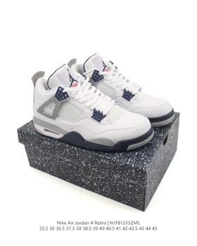 公司级】迈克尔·乔丹AJ4代乔4 低帮复古休闲运动文化篮球鞋 男女鞋