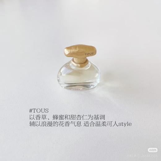TOUS桃丝熊情缘女士香水4ml效期26年3月 商品图2