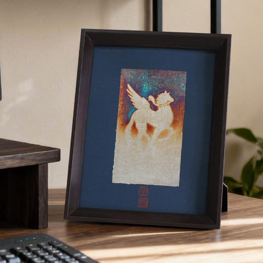 【预售】2026年「岁朝能量」非遗烧箔年画 商品图2