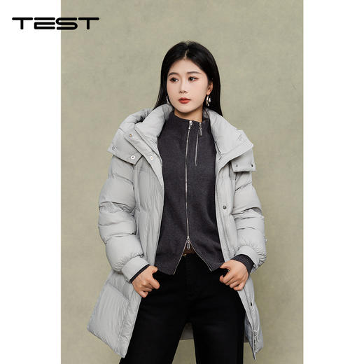 冬上新时尚保暖气质舒适长羽绒2254040 商品图0