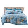 富安娜（FUANNA）磨毛四件套- 碧波微漾203*229cm 商品缩略图1