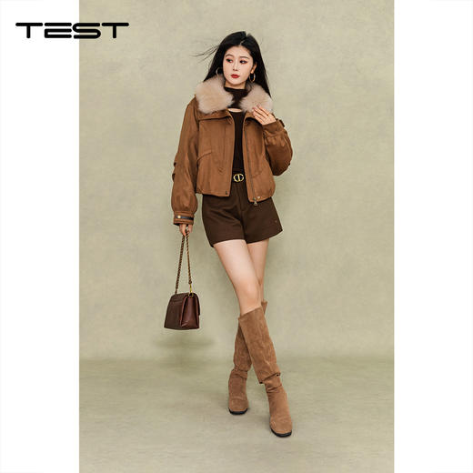 冬上新时尚气质保暖舒适柔软鹅绒服2254173 商品图0