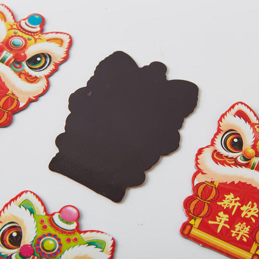 新春创意卡通磁吸冰箱贴醒狮暴富新年春节氛围装饰品 商品图7