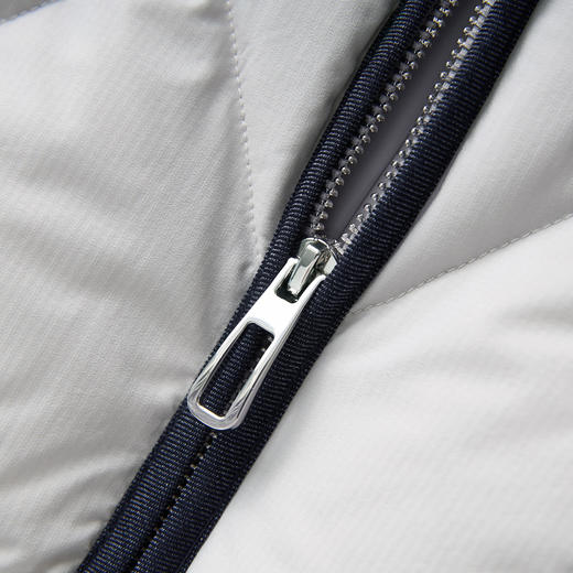 「高货wl」全新升级【铂金会员468/天猫629/差价161】(23611)洛诗琳复古撞色羽绒服2025冬季巴恩风翻领防风保暖外套 商品图4