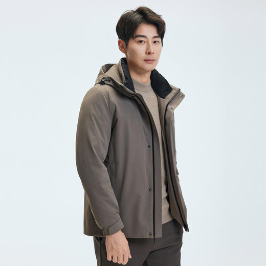 【门店同款&鸭绒】圣得西2025年冬季男士保暖舒适羽绒服 
 商品图2