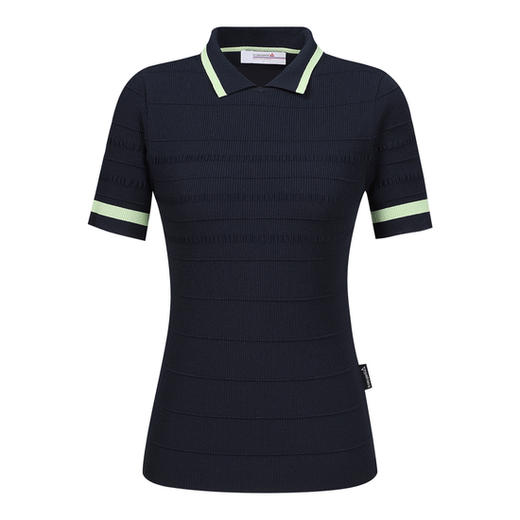 公鸡家春夏海报款针织衫来了！这款可谓是他家风格的代表，看似简约的织花坑条实际炒鸡难做，全部为进口机进口纱线制作，韩国客户直接订购的爆款 商品图0