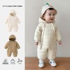 冬季加绒婴儿外出衣服儿童防风保暖宝宝连体衣爬服男童棉衣棉服 商品缩略图0