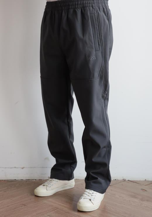 杰尼 秋冬抓绒加厚软壳防水户外运动休闲裤 WK849 商品图1