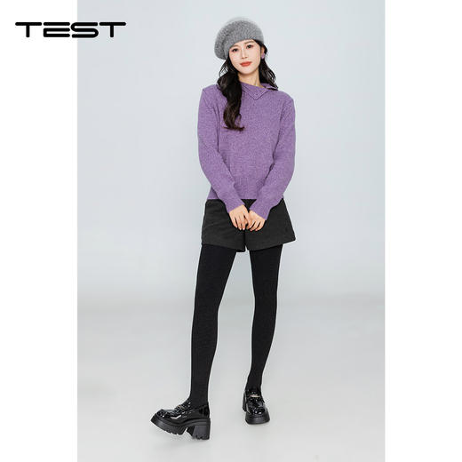 冬上新时尚气质优雅柔软舒适毛衣1254141 商品图2