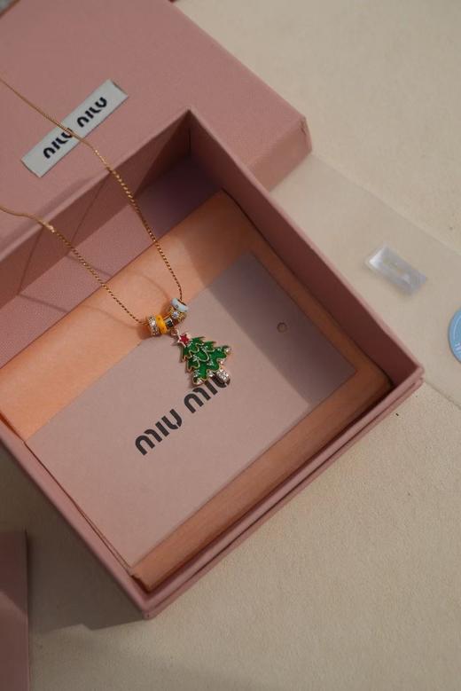贸易公司订单！miu圣诞系列 许愿树锁骨链! 商品图12