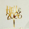 2026年跨年插件 亚克力装饰插件 金色/红色 HELLO2026/马年大吉/cheers2026 新年装饰 商品缩略图1