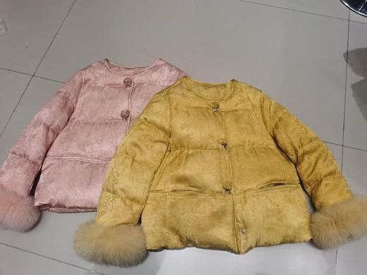 【门店同款】ENJOY冬季玫瑰扣中式羽绒外套 168247883 商品图0