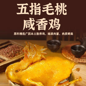 甘有福咸香鸡|精选广西本土散养鸡.味浓肉紧肉质鲜美