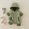 2025冬装婴幼儿连体衣男宝宝夹棉防风冲锋衣运动加厚保暖哈衣 商品缩略图2