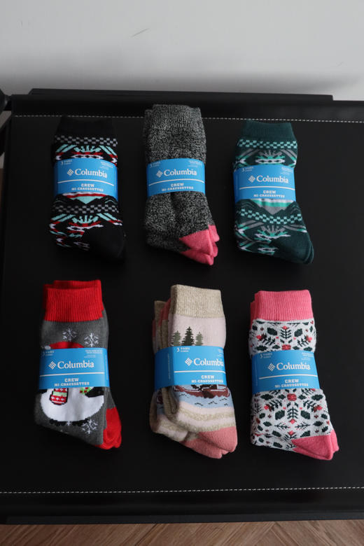 两双一卡 Co1umb1a 全毛巾加厚美利奴羊毛袜  PJ055 商品图1