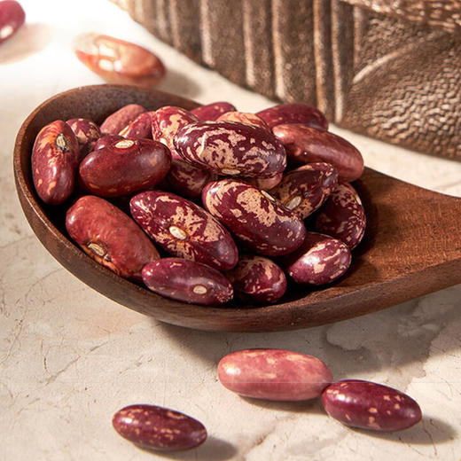 【时芸汇】有机花芸豆340g*2 有机红腰豆 大颗花芸豆
 商品图3