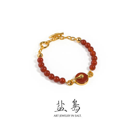 盐岛 平安系列圆形手链 商品图0