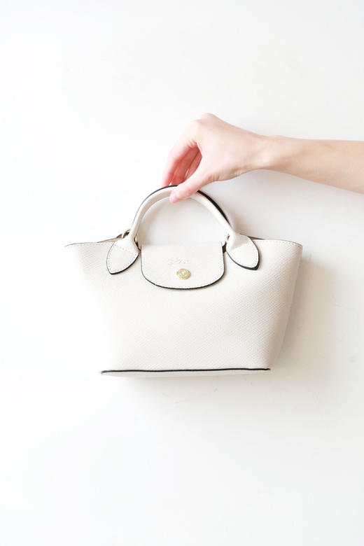 牛皮手工斜挎包，短柄法式背包。金属长肩带优雅单肩包女C121760 商品图9