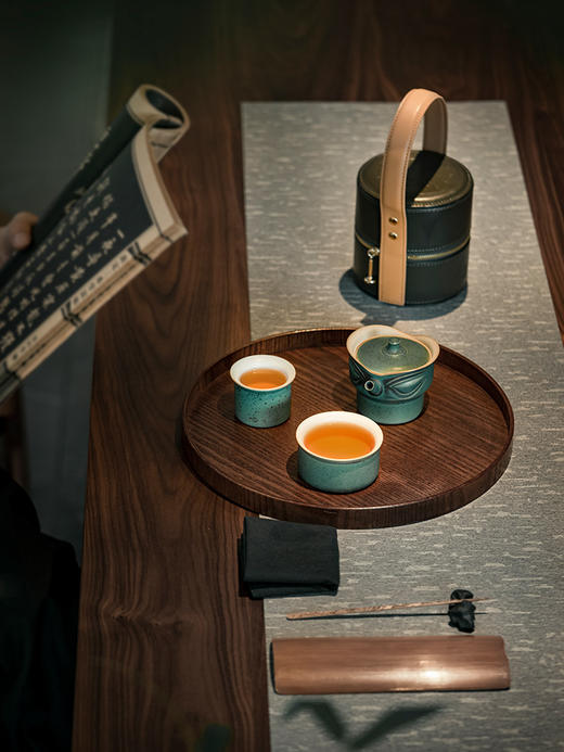 【预售7天】万仟堂旅行茶具套装家用一人高颜值户外茶具套装便携式茶具三星堆 瓷器商品不支持七天无理由 商品图0