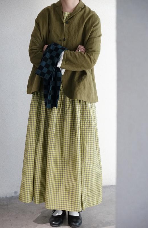 apuntob 森林绿羊毛棉休闲西装夹克 商品图10