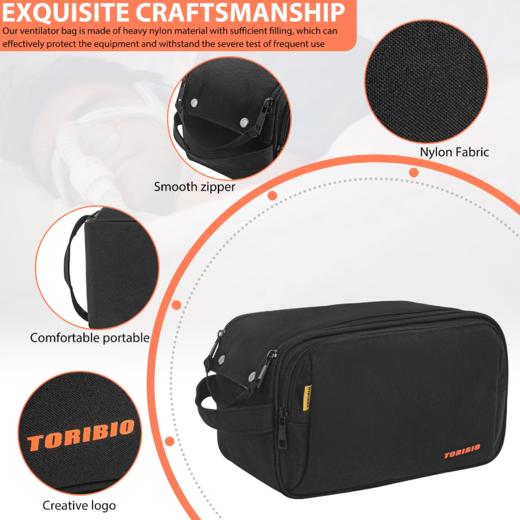 美国 TORIBIO 便携式收纳包 双拉链设计 轻巧便携  商品图4