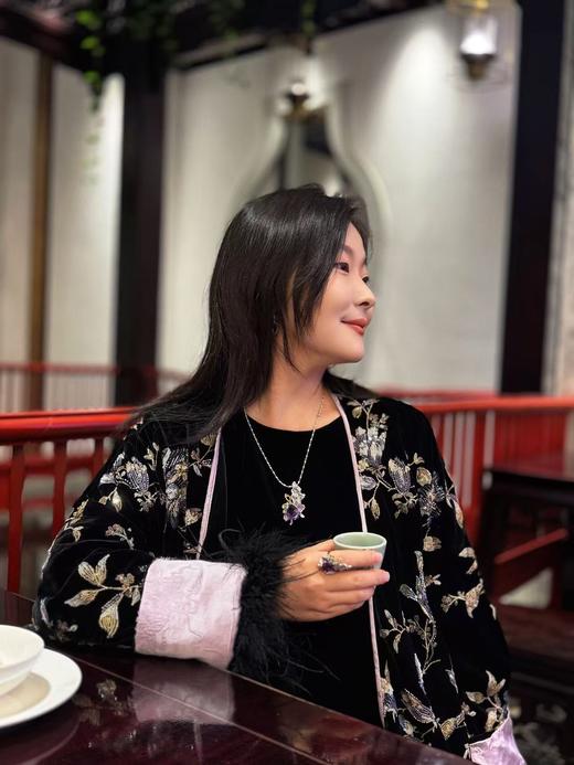 限量！！九紫离火艺术珠宝能量水晶系列----天然紫水晶、黄水晶、托帕臻品，奢级黄金镶嵌级珠宝VS黄金精镶、胸针吊坠两用、耳钉耳环、戒指应有尽有！925银镶，随身聚满能&量，吉耀相伴 商品图4