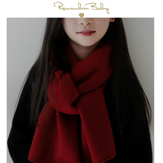 现货 / CHROMATIC 100%羊绒围巾 康赛妮羊绒 儿童成人均可佩戴 商品图0