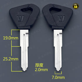 〖2162〗胶2号豪爵左