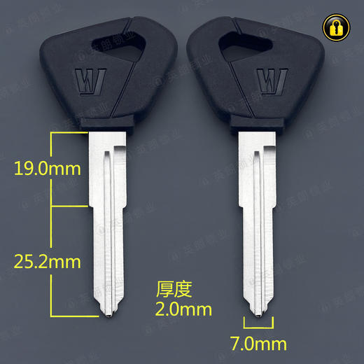 〖2162〗胶2号豪爵左 商品图0