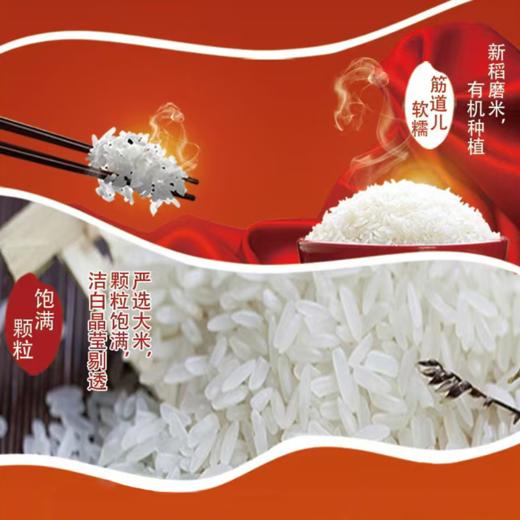 嗯糯有机五常大米 有机认证 新稻磨米 颗粒饱满 软糯劲道 商品图1