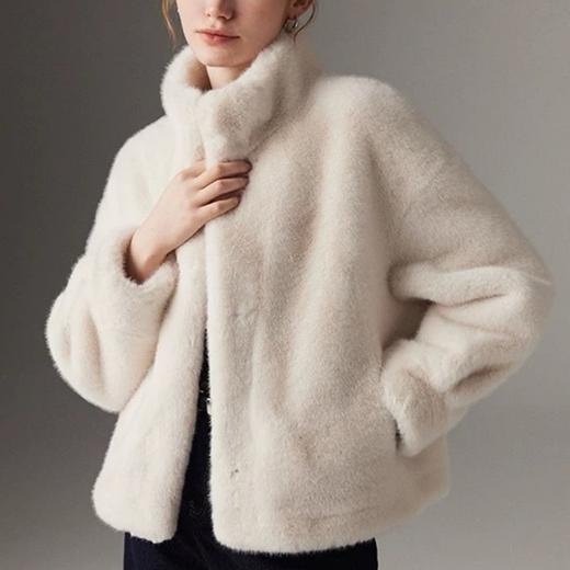 客定进口面料🌈上身显贵，高级老钱风！LP同款【ORIGNAL&CO欧貂绒连帽马甲】视觉和触觉都到顶峰❗️品牌直发！ 商品图3