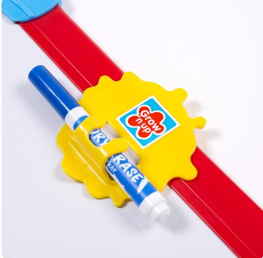 高思维画板两用创意挂墙黑白板字母贴 婴幼儿童绘画笔 可湿擦 商品图2