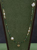子佩集【绿野森林】银S925珍珠项链【SGN1150001】9.5mm圆珠2mm绿珠2512 商品缩略图1