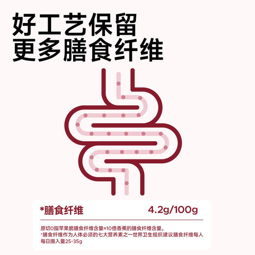 无趣的店 酸甜苹果脆 30g/袋 商品图5