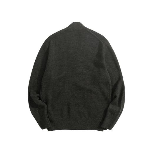 男款混纺羊毛针织开衫毛衣hu013 商品图1