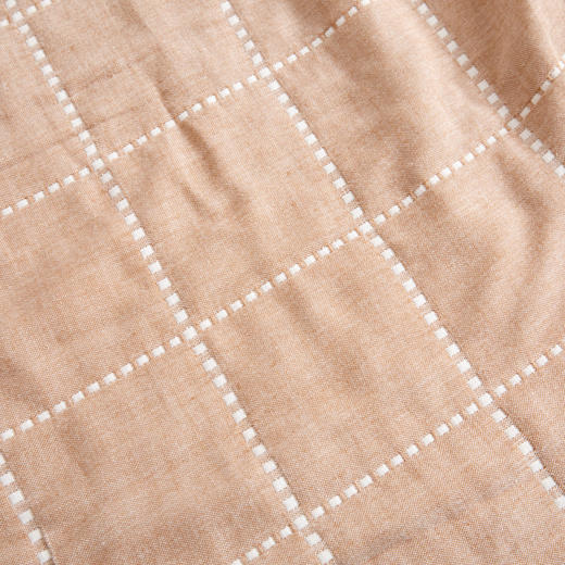 無印良品全棉六层纱毛巾被100%棉   150*200cm 商品图7