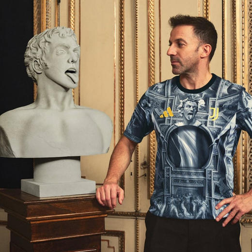 小李子ADIDAS阿迪达斯尤文图斯球迷版热身短袖训练服成人男KA6785 商品图1