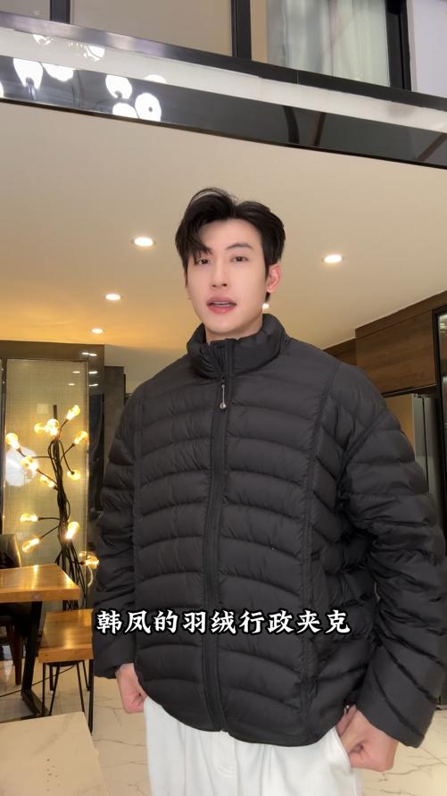 SDSA男士秋冬新款痞帅男装时尚简约排骨设计羽绒服百搭时尚显瘦 商品图0