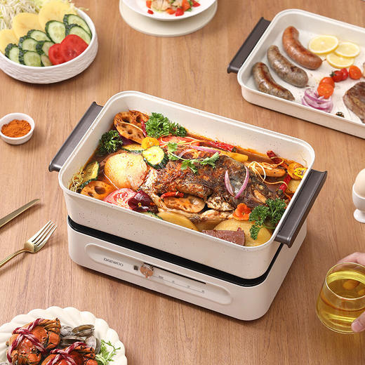 TY（分2个包裹发货）大宇多功能料理锅 + 大宇养生壶【鲜知10.0】 商品图2